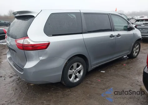 2015 Toyota Sienna L 7 Passenger from USA, damaged, VIN 5TDZK3DC7FS543889